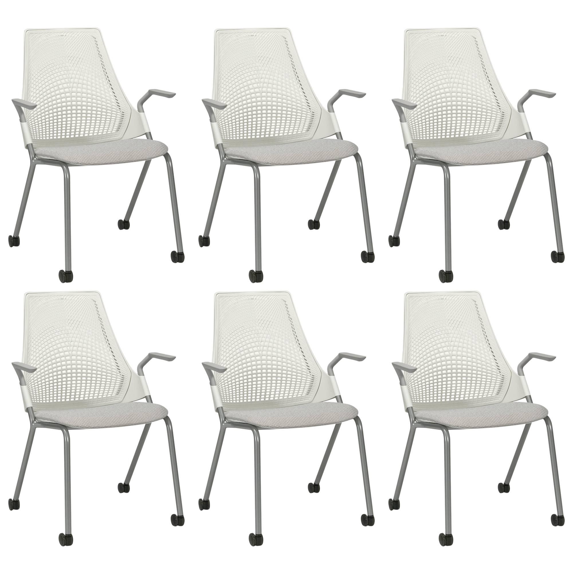 Sayl Task Chairs on Casters by Yves Béhar for Herman Miller