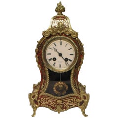 French 19th Century Boulle Mantel Clock