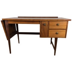 Vintage Lane Altavista Drop-Leaf Desk in Walnut