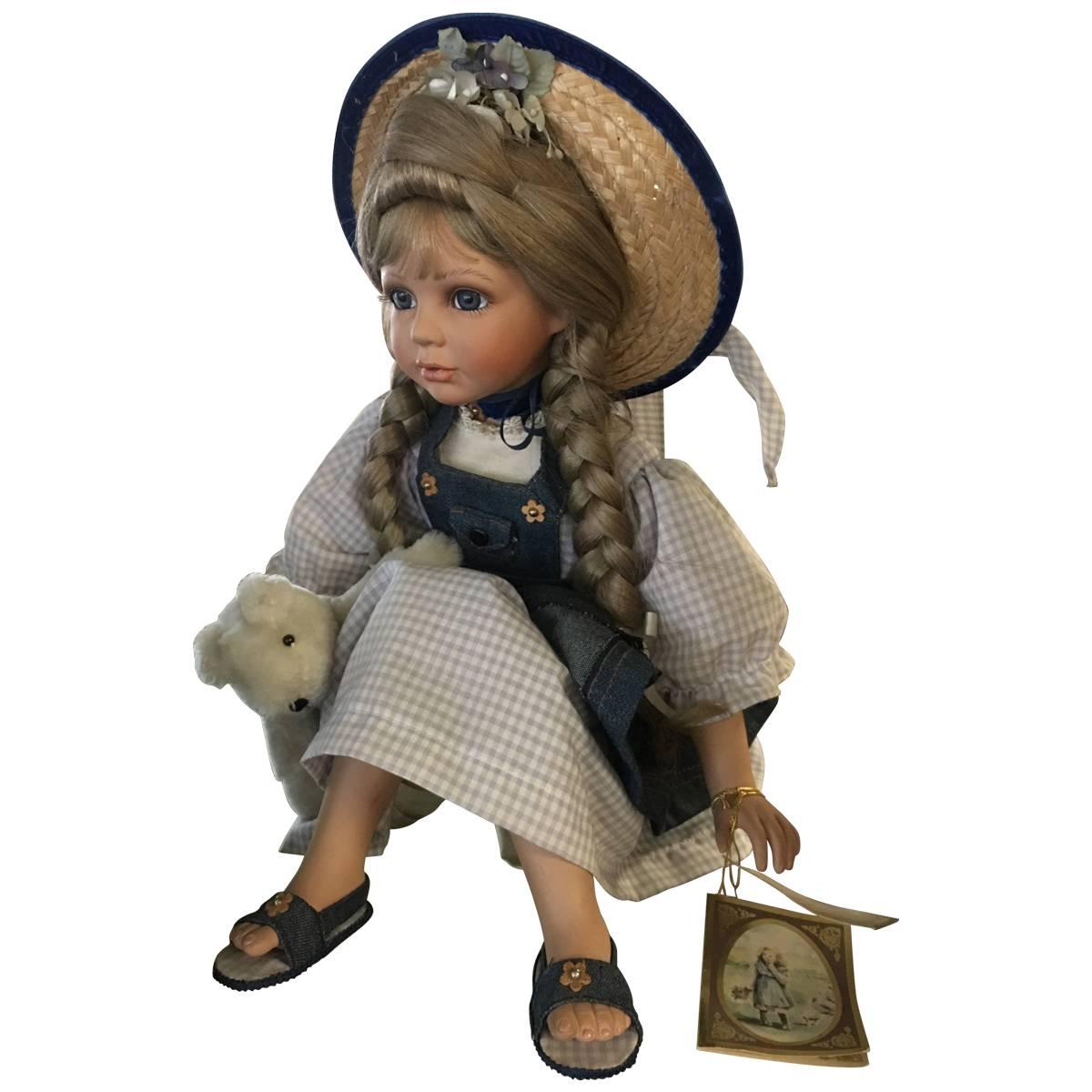 Porcelain Doll by Alberon Limited Edition at 1stDibs | alberon dolls