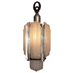 1930s Lightolier Luxart Chandelier