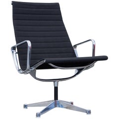 Herman Miller Eames Designer Swivel Chair Fabric Black One Seat Funktion Modern