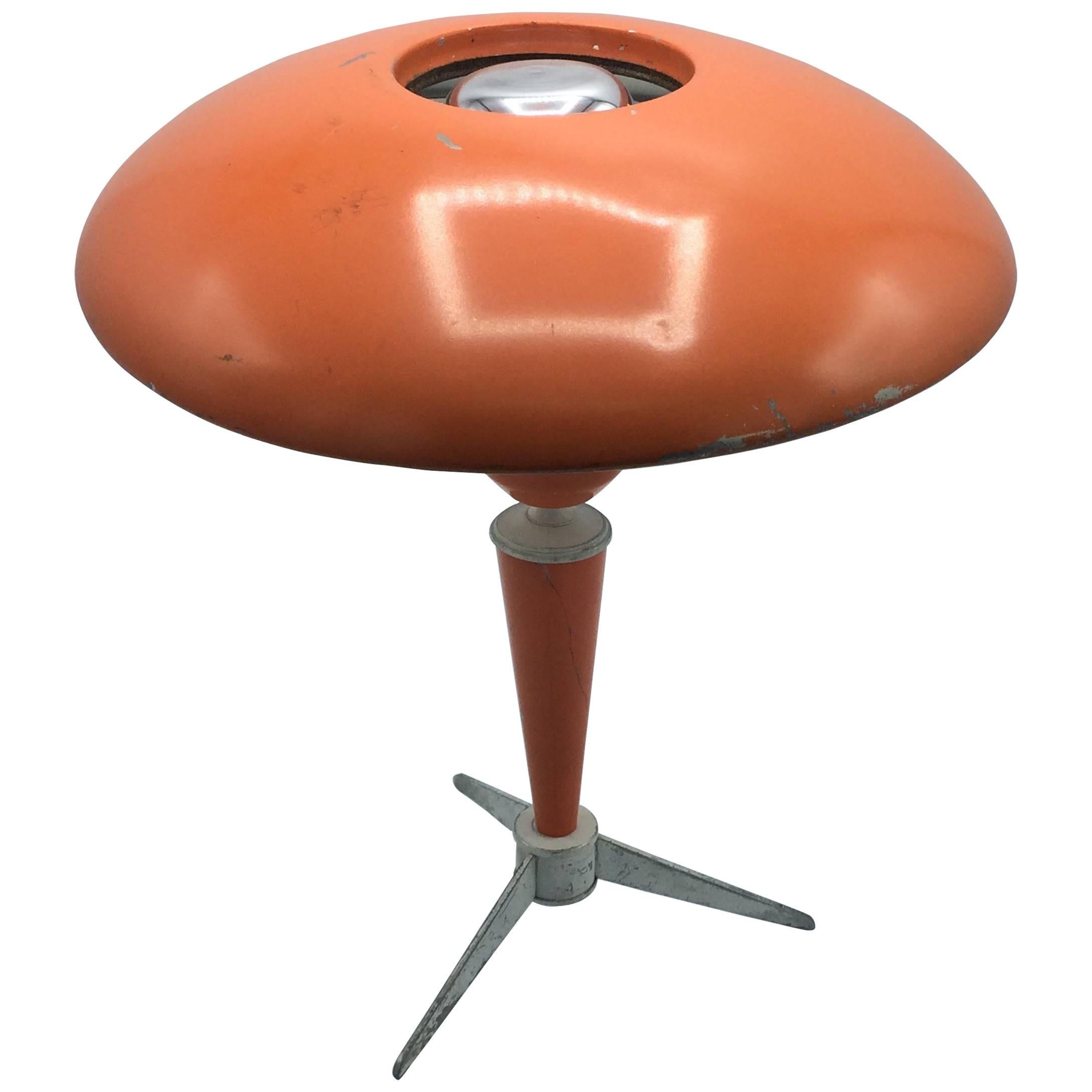 Tripod UFO Desk Lamp by Louis Kalff for Philips, 1950s For Sale