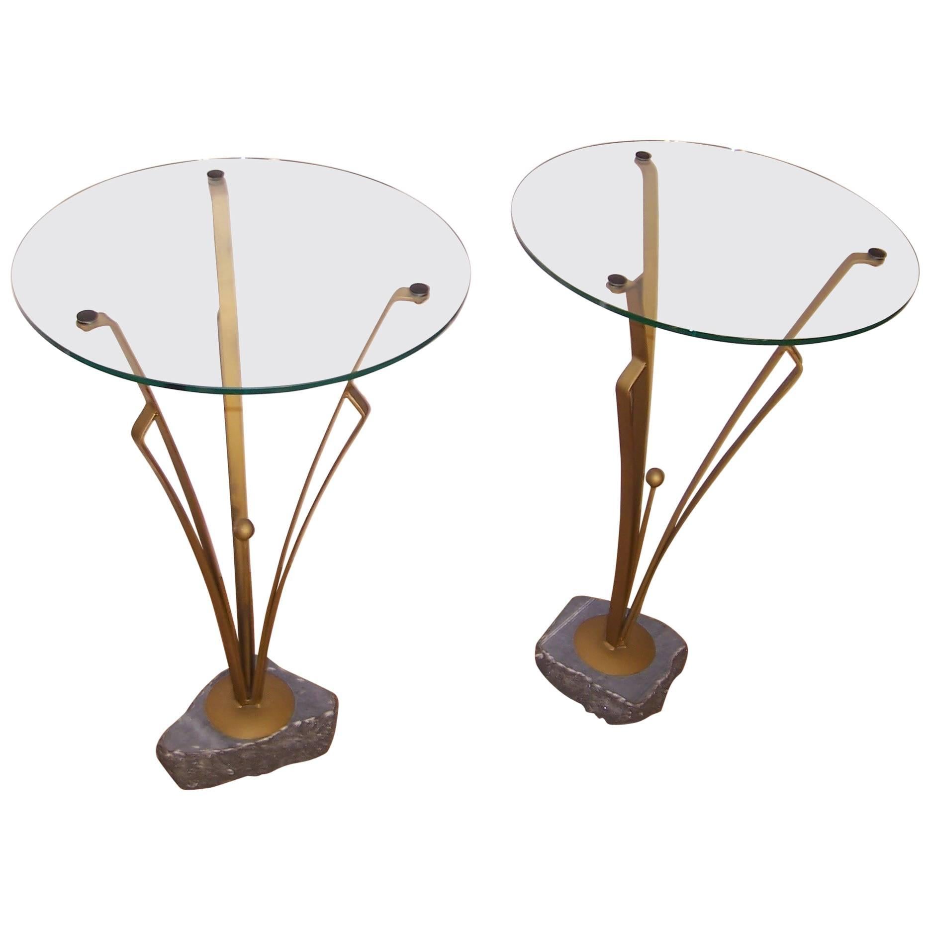 Pair of Art Deco Design Tables