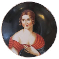 Vintage Portrait Italian Jewelry or Trinket Dish