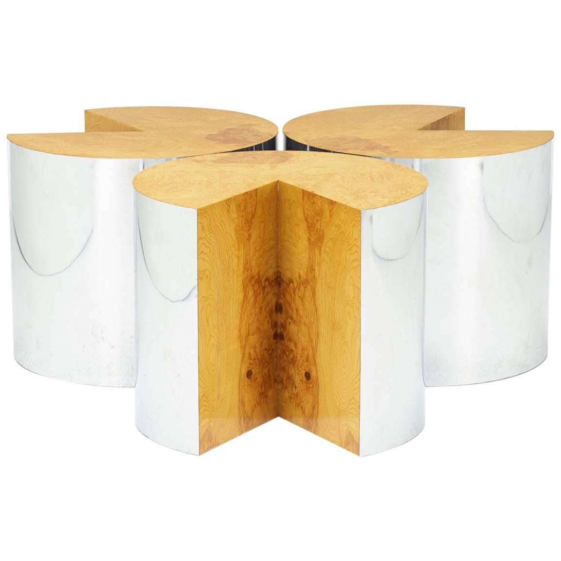 Set of Three Occasional Tables by Milo Baughman for Thayer Coggin