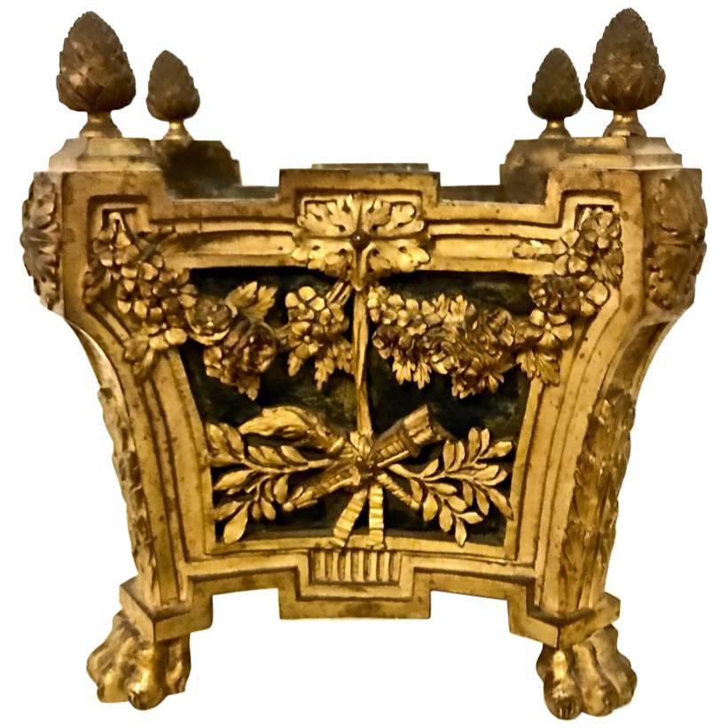 Gilt Bronze Cache Pot, Napoleon III