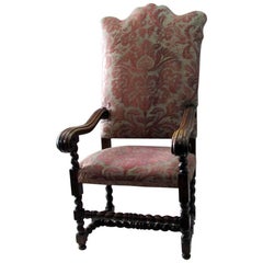 19th Century Louis XIII Style Armchair