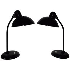 Christian Dell, Model 6556, Table Lamp Black