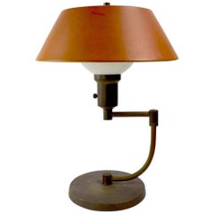 Retro Swing Arm Desk Lamp Attributed to Nessen