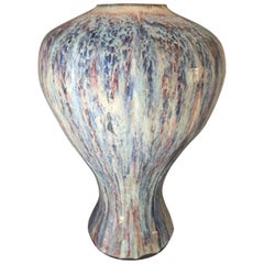 Handmade Modern, Custom Glazed Ceramic Vase #6, Vessel, Decorative Object Handmade Modern, Custom Glazed Ceramic Vase #6, Vessel, Decorative Object