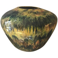 Handmade Modern, Custom Glazed Ceramic Vase #7, Vessel, Decorative Object Handmade Modern, Custom Glazed Ceramic Vase #7, Vessel, Decorative Object