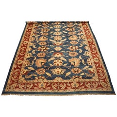 Oversized Vintage Sultanabad Rug with Abrash, circa 1970