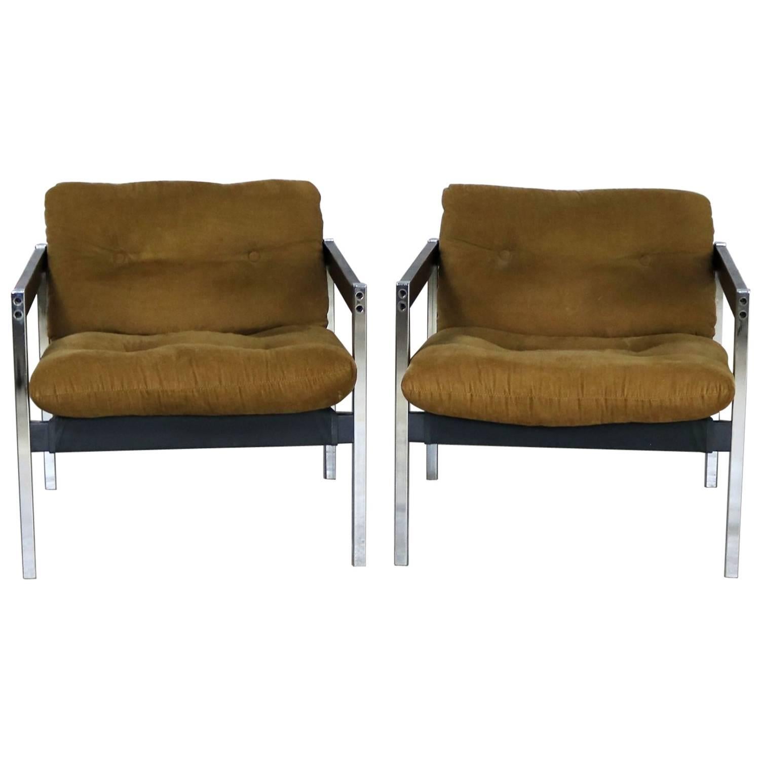 Landes Manufacturing Sling Lounge Chairs 683 Encino Collection by Jerry Johnson