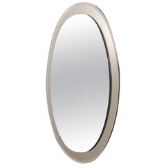 Italian Scalloped Mirror in the Style of Fontana Arte, Italy, 1960