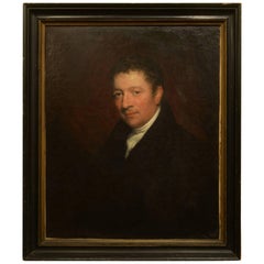 British School 19th Century Oil on Canvas Portrait