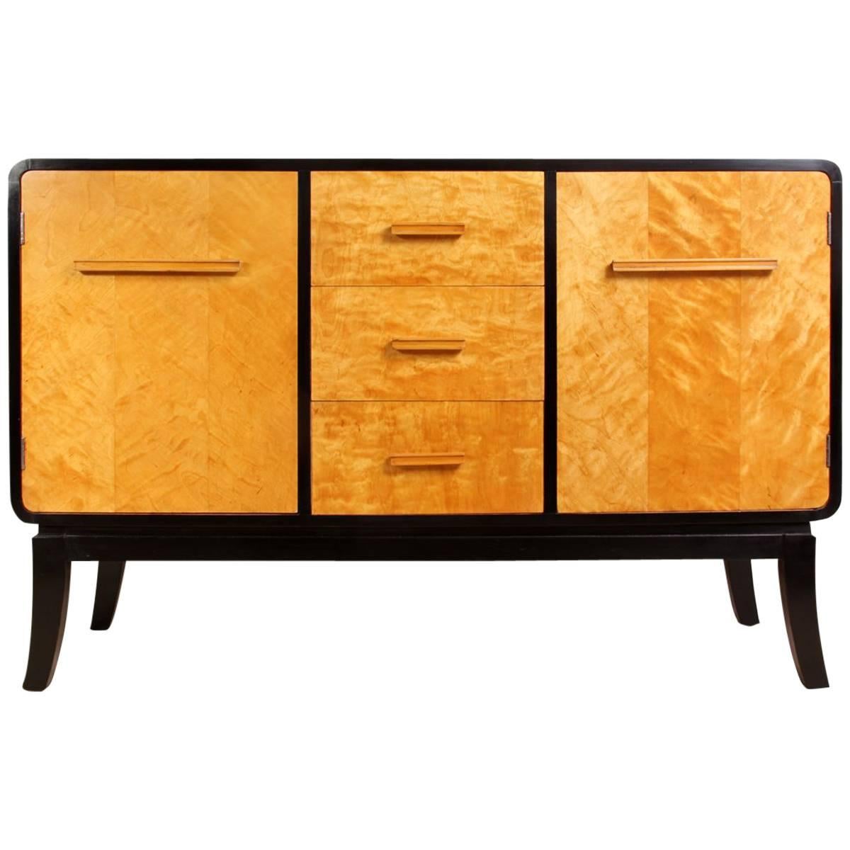 Scandinavian Art Deco Sideboard, circa 1940