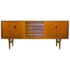 Vintage Elliotts of Newbury 'Eon' Teak and Afromosia Sideboard