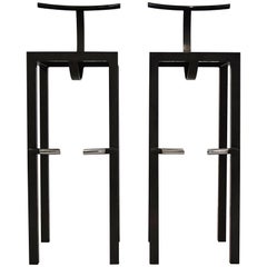 Sarapis Two Bar Stools Philippe Starck