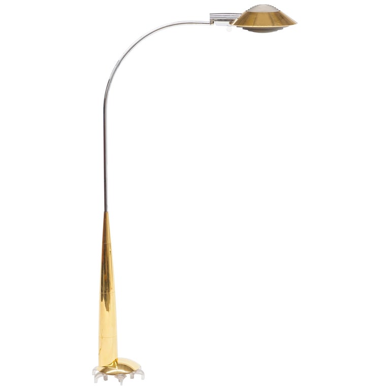 Cedric Hartman 91 Co Precision Floor Lamp In Brass For At 1stdibs Cedric Hartman Adjule Modern Brass Floor Lamp