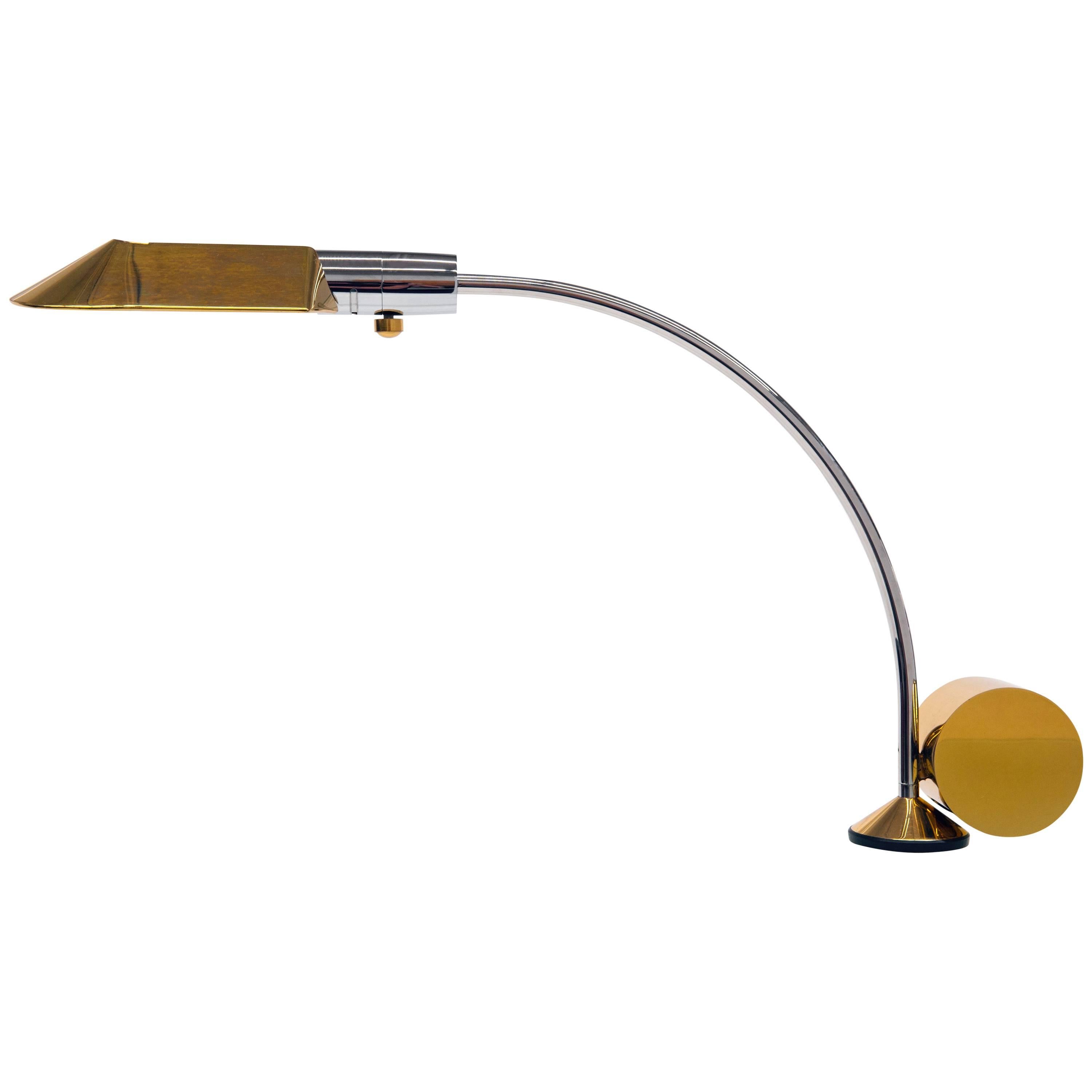 Cedric Hartman Brass Counter Weight Table Lamp