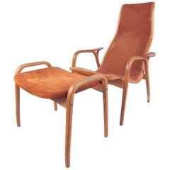 Scandinavian Modern Lamino Chair by Yngve Ekstrøm for Swedese