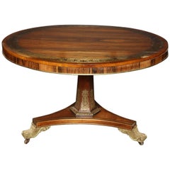 Antique Regency Center Table