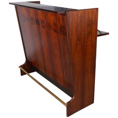 Rosewood Standing Dry Bar by Johannes Andersen