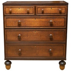 George III Oak Chest of Drawers