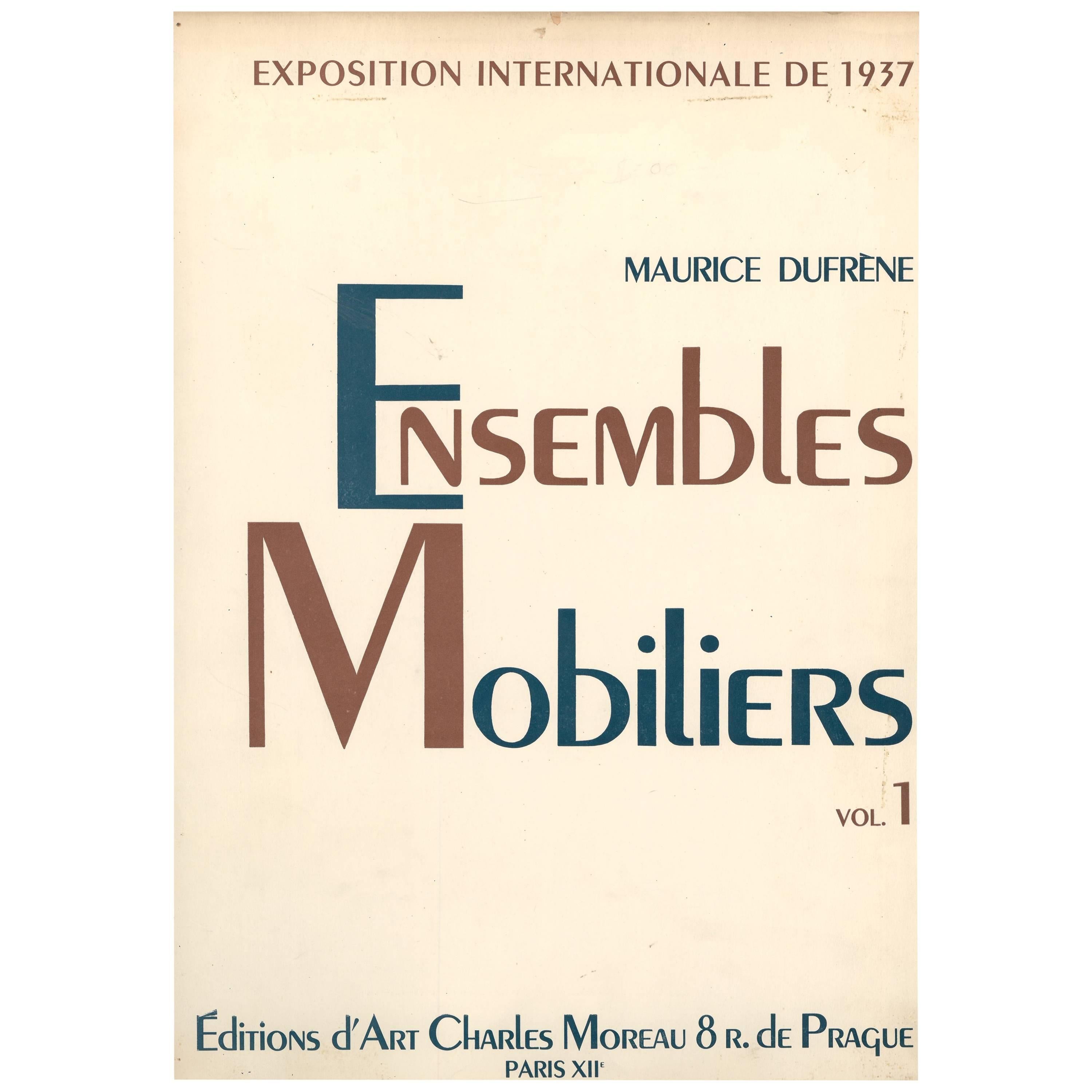 "Ensembles Mobiliers" 'Portfolio of Art Deco Room Sets' Volume 1