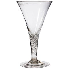 Late 18th Century Massive Spiral Twist Goblet