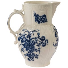 Late 18th Century Caughley Porcelain Jug