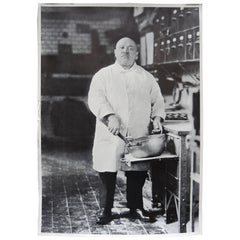 Vintage Eleven Poster Prints of the Iconic Chef Photo by August Sander, circa 1970