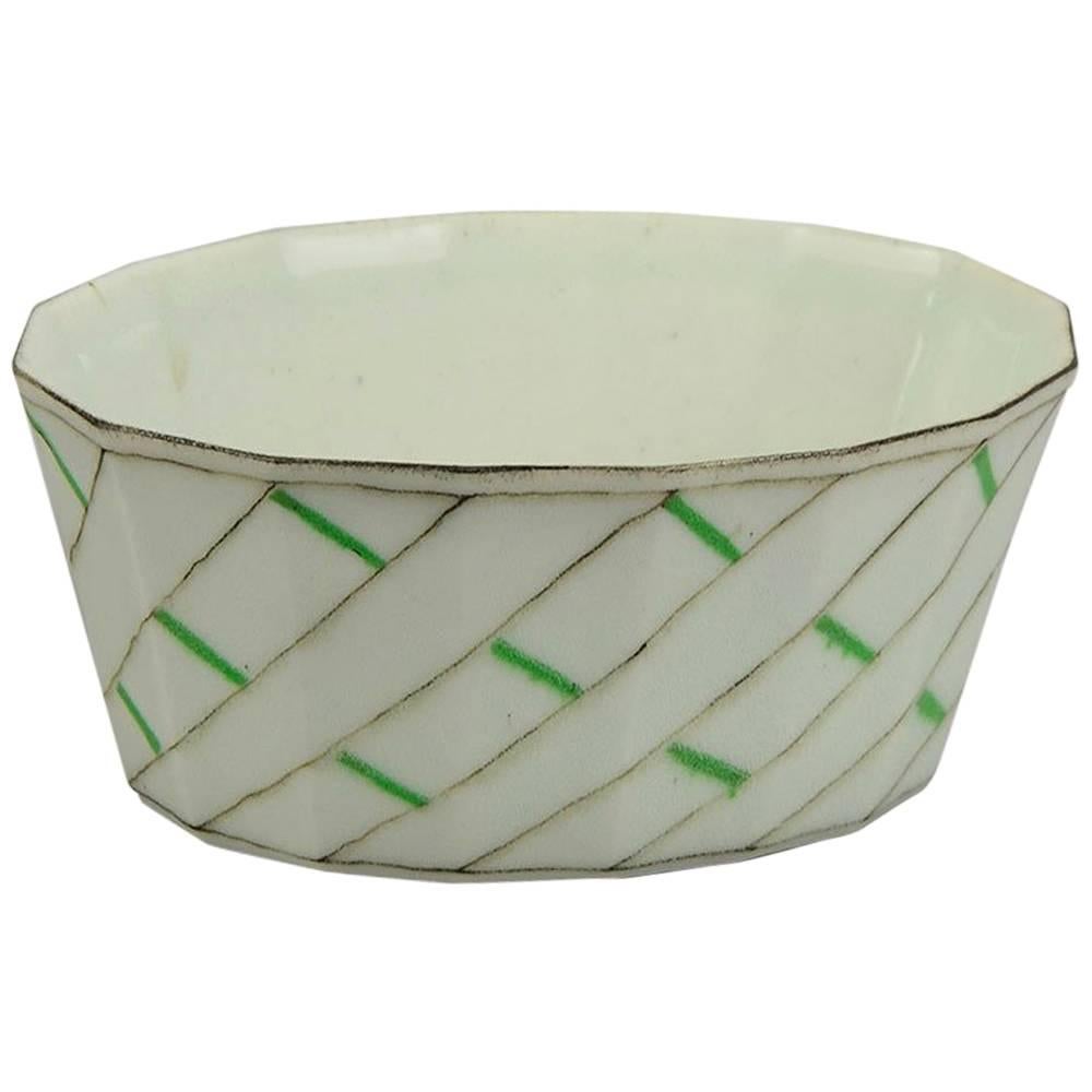 Porcelain Bowl by Bodil Manz For Sale