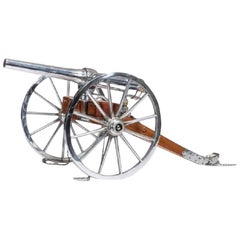 Antique Scaled Model of a British Artillery Field Cannon by Wheatley Kirk and Co
