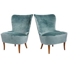 Pair of British 1950s Cocktail Chairs