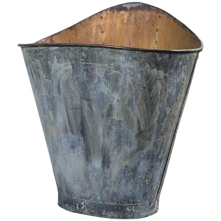 Vintage French Grape Harvesting Bucket (Hod), circa 1920 at 1stDibs