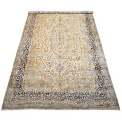 Fine Persian Kerman Rug, Over 250 KPSI