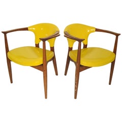 Pair of Teak Midcentury Armchairs