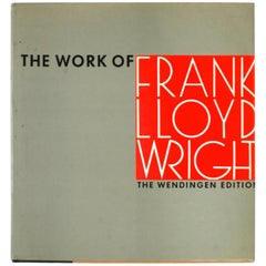 "The Work of Frank Lloyd Wright, The Wendingen Edition" Book