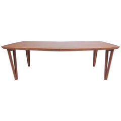 Koa wood coffee table