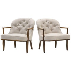 Pair of Janus Chairs by Edward Wormley for Dunbar, Beautifully Restored