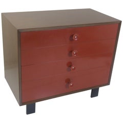 George Nelson for Herman Miller Vanity Chest of Drawers in Walnut