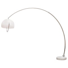 Mod 1970s Large Arc Lamp with Marble Base