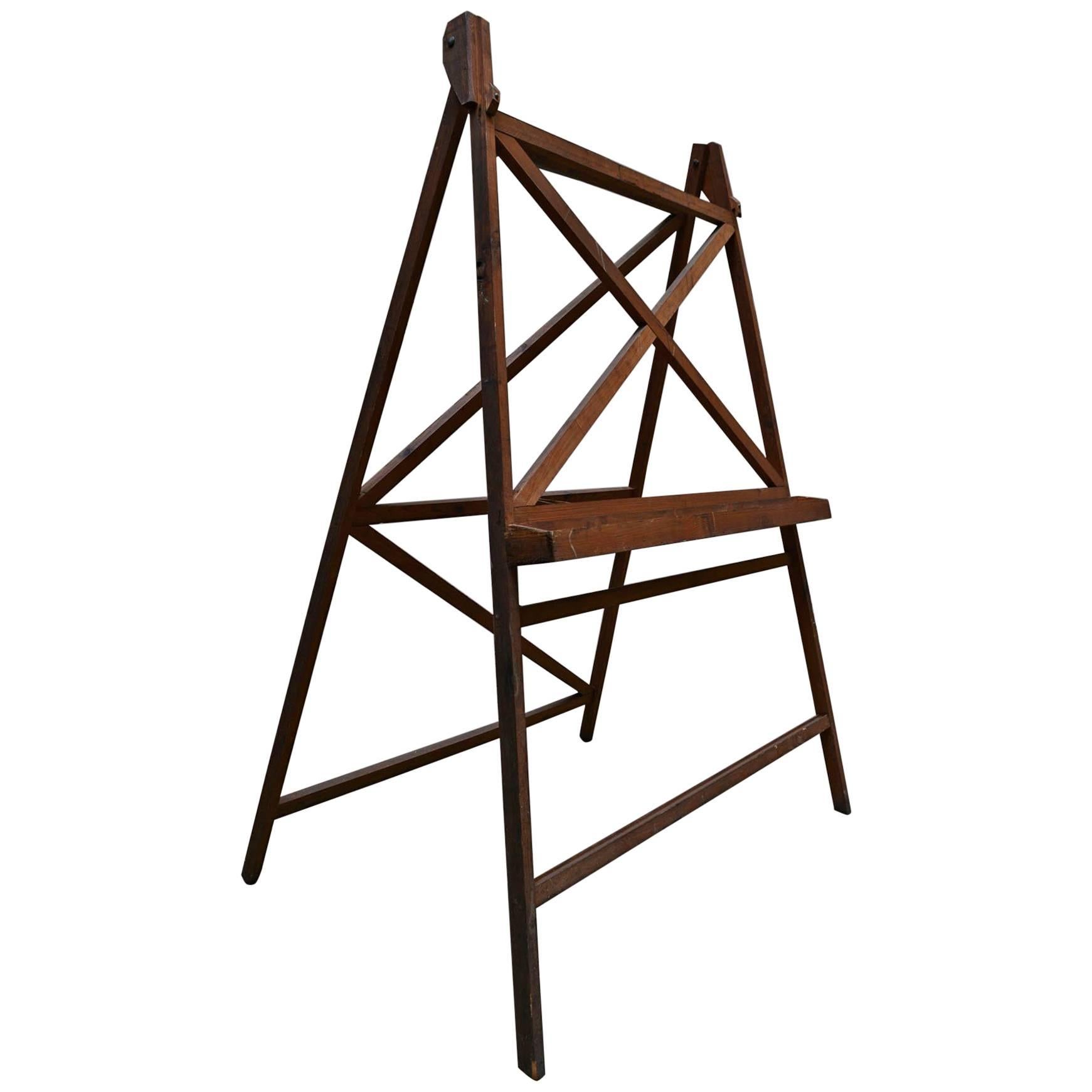 Gigantic and Very Unusual Easel, France, 1920-1930 For Sale