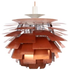 Early Original PH Artichoke Copper Lamp by Poul Henningsen
