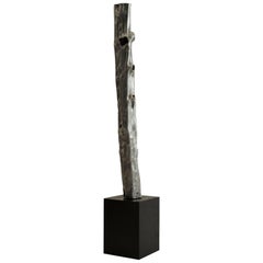 Ancestors, Aluminium and Brass, Floor Light - Origins Project, 2017