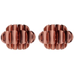 Pair of Hans-Agne Jakobsson Wall Sconces in Copper