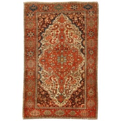 Antique 19th Century Persian Sarouk Rug