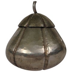 Silver Plated Gourd Box